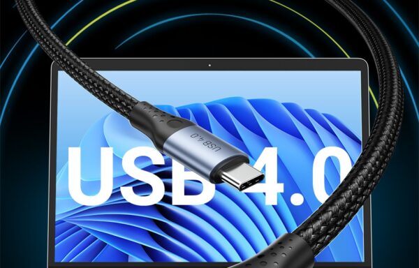USB 4.0 Type-C Male to Type-C Male 5A Cable Aluminum Alloy Type